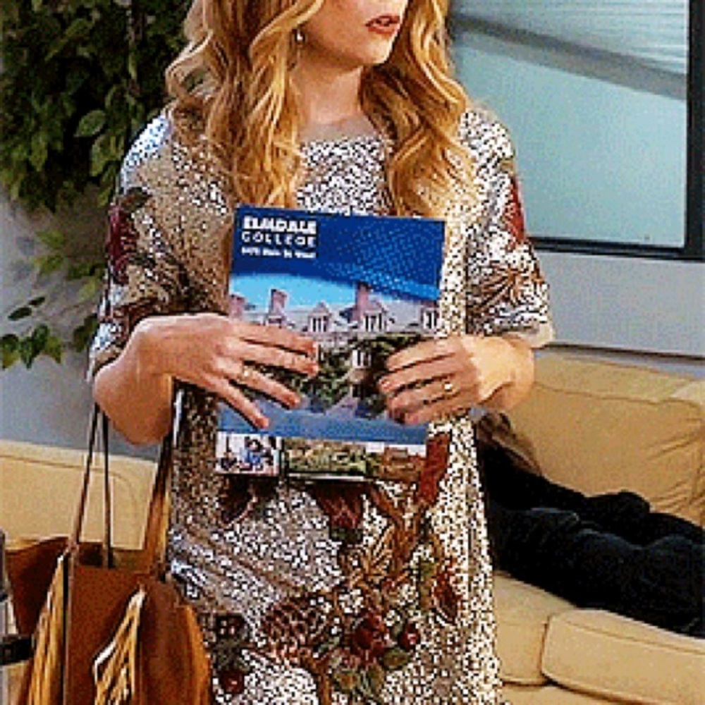 Sequin Floral Dress